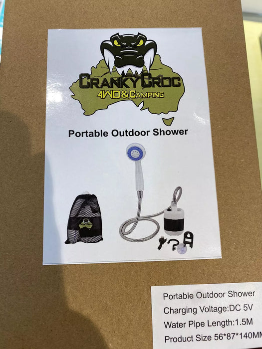 Rechargeable Portable Shower - Outbackers