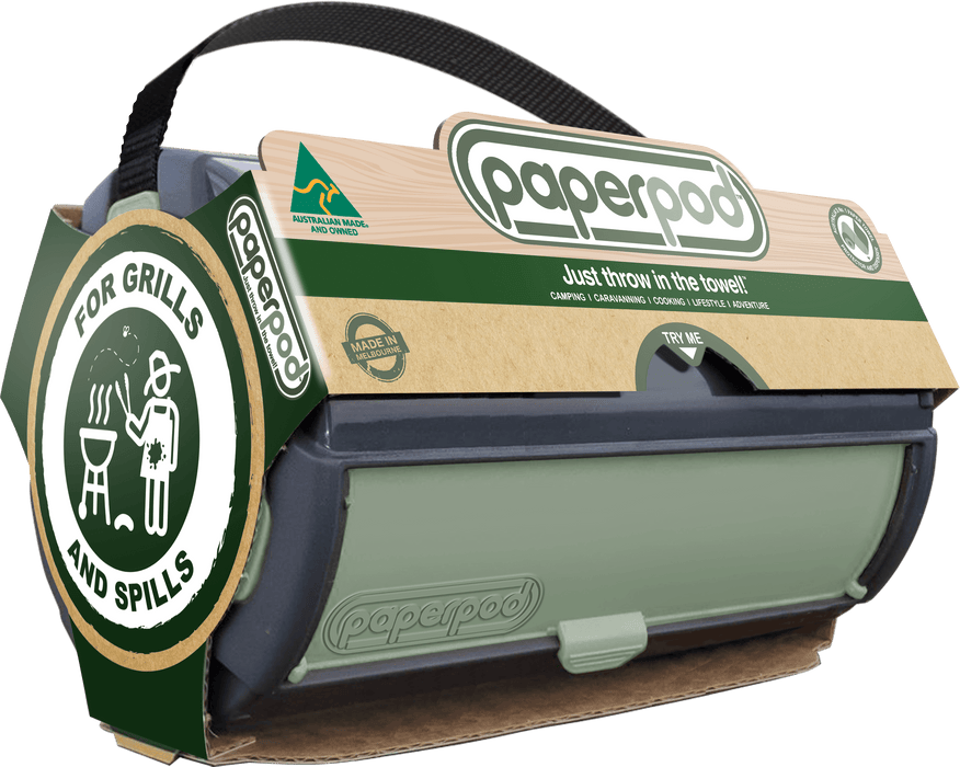 Paperpod - Paper Towel Protector & Dispenser - Outbackers