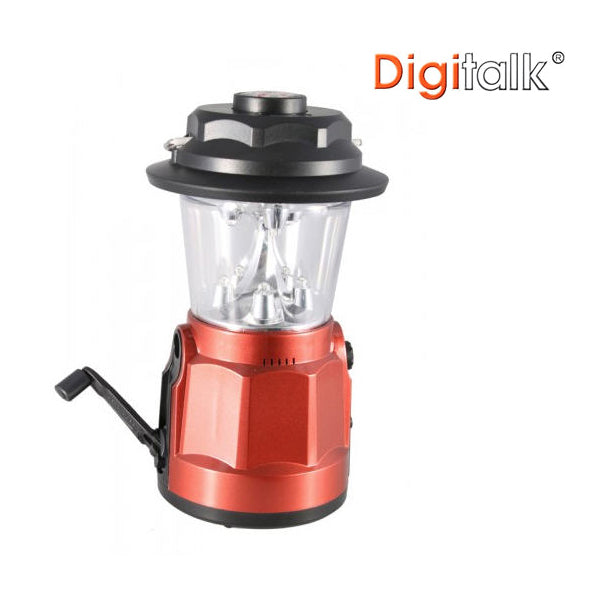 Portable Dynamo LED Lantern Radio with Built-In Compass - Outbackers