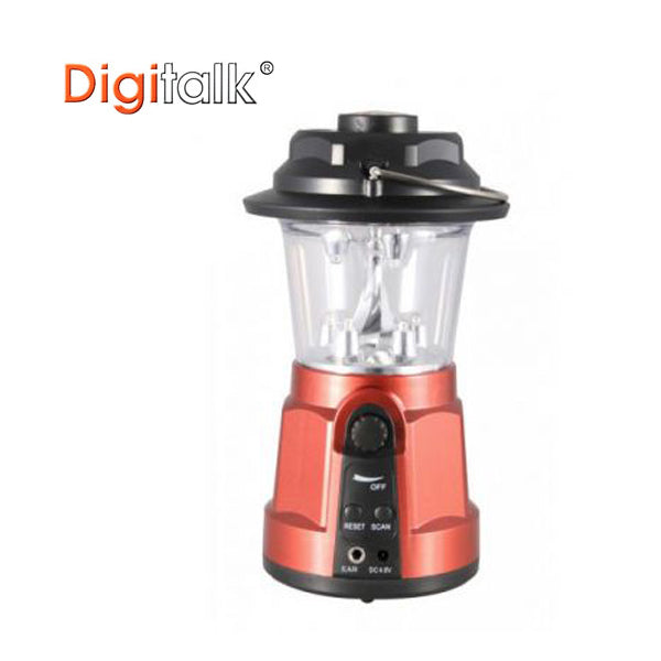 Portable Dynamo LED Lantern Radio with Built-In Compass - Outbackers