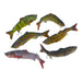 Finesse Naturals 4 Segment Swimbait, 110mm, Redfin - Outbackers