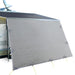 4.0M Caravan Privacy Screens 1.95m Roll Out Awning End Wall Side Sun Shade - Outbackers