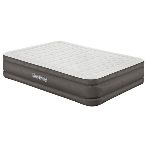 Bestway Air Bed Queen Size Mattress Camping Beds Inflatable Built-in Pump - Outbackers