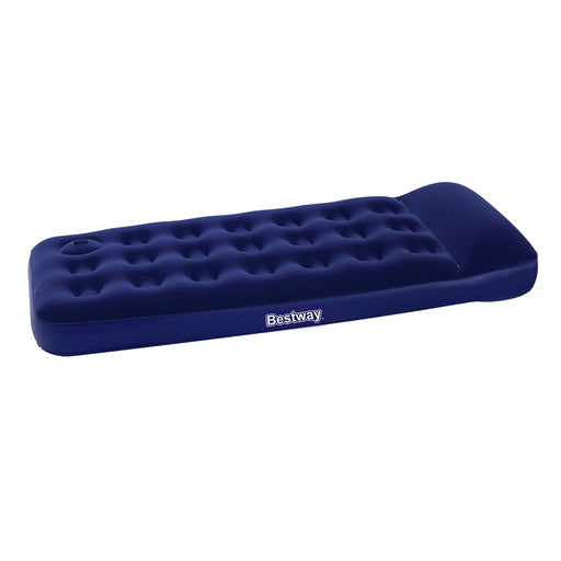 Bestway Single Size Inflatable Air Mattress - Navy - Outbackers