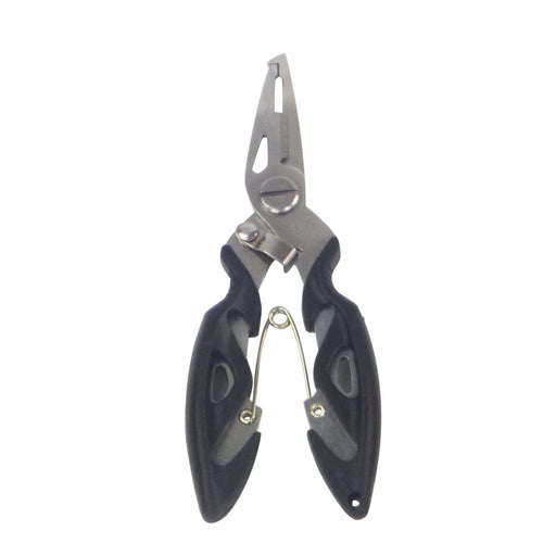 Rig Ezy Split Ring Pliers, Offset, Black - Outbackers