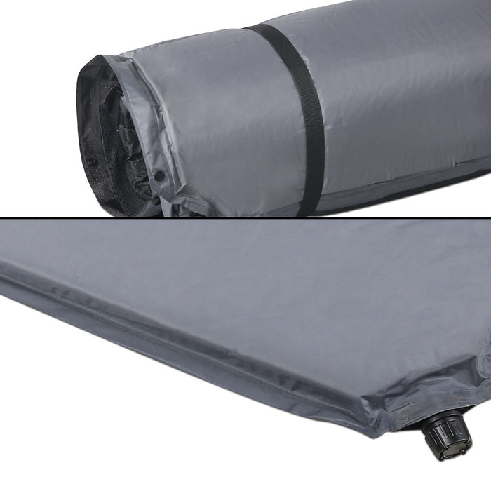 Weisshorn Self Inflating Mattress - Grey - Outbackers