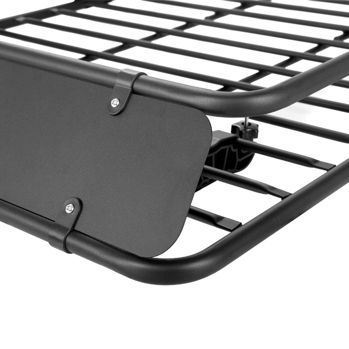 Giantz Universal Roof Rack Basket Car Luggage Carrier Steel Vehicle Cargo 160cm - Outbackers