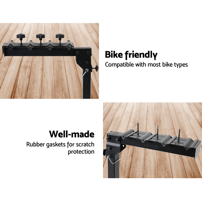 Giantz 22 Inch 4 Bike Foldable Rear Car Bike Rack - Outbackers