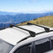 Universal Car Roof Rack 1080mm Cross Bars Aluminium Black Adjustable  Car 90kgs load Carrier - Outbackers