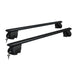 Universal Car Roof Rack Aluminium Cross Bars Adjustable 126cm Black Upgraded - Outbackers