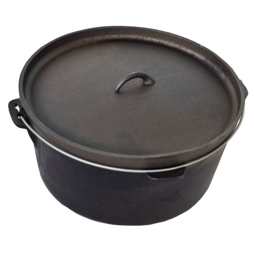 9qt DUTCH OVEN PRESEASONED - Outbackers