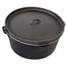 12qt DUTCH OVEN PRESEASONED - Outbackers