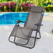 Gardeon Zero Gravity Recliner Chairs Outdoor Sun Lounge Beach Chair Camping - Beige - Outbackers