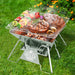 Grillz Fire Pit BBQ Grill with Carry Bag Portable - Outbackers