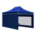 Instahut Gazebo Pop Up Marquee 3x4.5 Folding Wedding Tent Gazebos Shade Blue - Outbackers