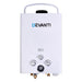 Devanti Portable Gas Hot Water Heater Outdoor Camping Shower 12V Pump White - Outbackers