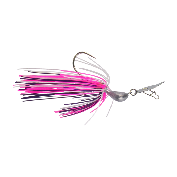 Dekoi 7gm Bladed Swim Jig, Chatterbait, Hot Flash, 2 pack - Outbackers