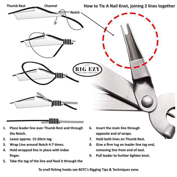 Rig Ezy Line Rigging Tool - Outbackers