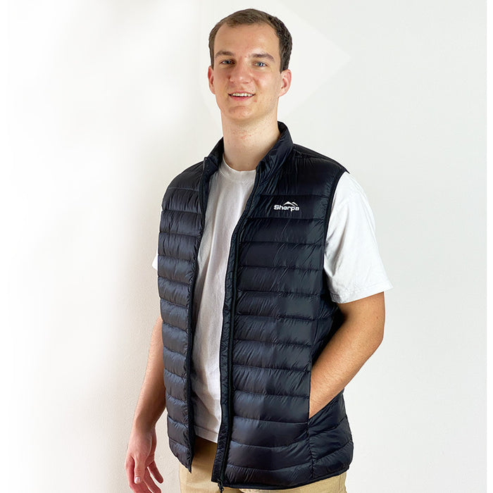 Sherpa Men's Lightweight 650+ Down Vest - Outbackers