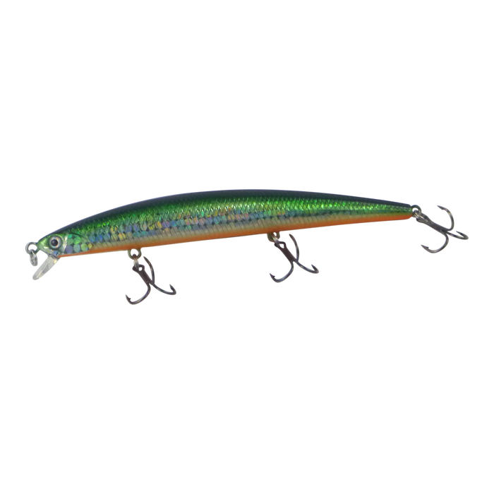 Finesse MK21 Shallow Diving Lure, 130mm, Green Blaze - Outbackers