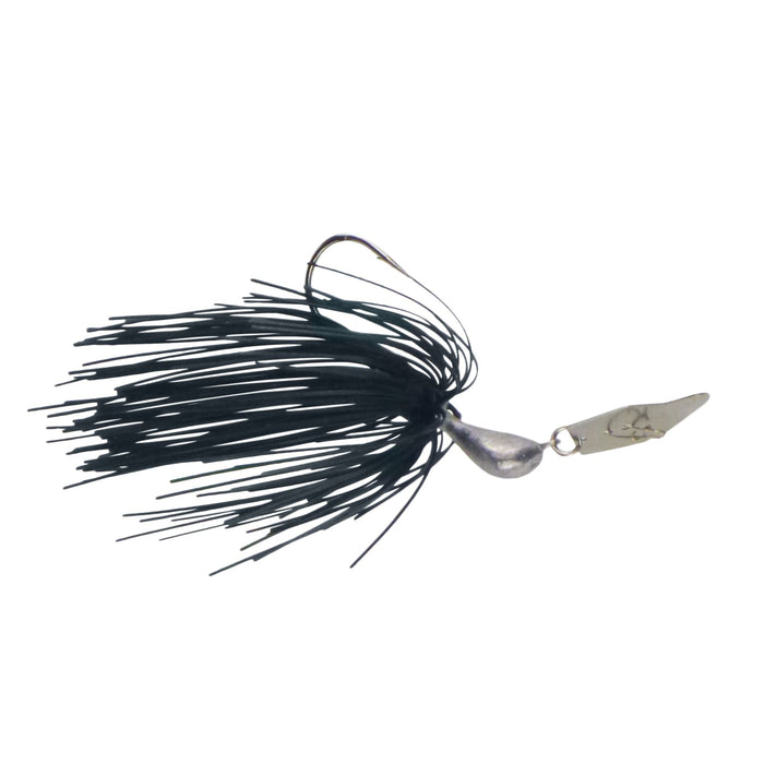 Dekoi 7gm Bladed Swim Jig, Chatterbait, Metallic Seaweed, 2 pack - Outbackers