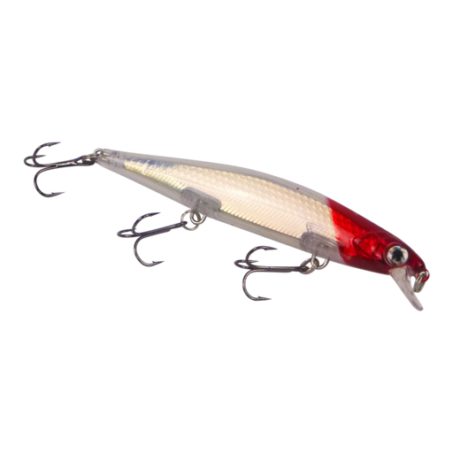 Finesse 'Chudan' 110mm Sinking/Diving Minnow, Red Head - Outbackers