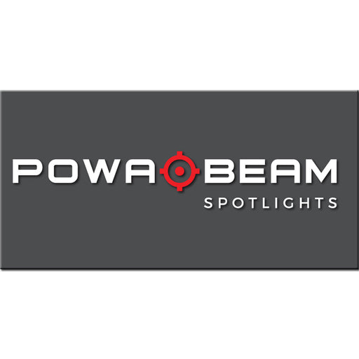 Corrugated Sign 600 x 300mm - Powa Beam Spotlights - Outbackers