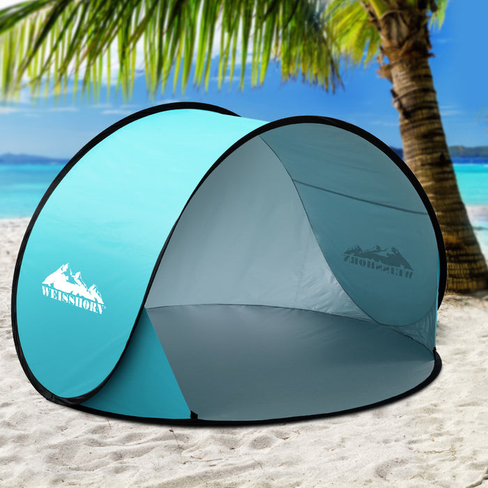 Weisshorn Pop Up Beach Tent Camping Portable Sun Shade Shelter Fishing - Outbackers