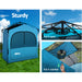 Weisshorn Pop Up Camping Shower Tent Portable Toilet Outdoor Change Room Blue - Outbackers