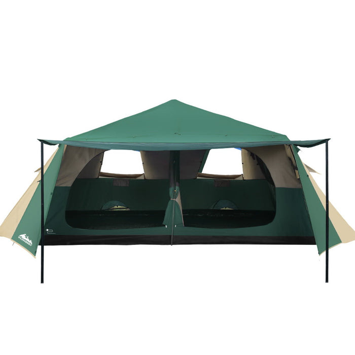 Weisshorn Instant Up Camping Tent 8 Person Pop up Tents Family Hiking Dome Camp - Outbackers