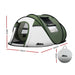 Weisshorn Instant Up Camping Tent 4-5 Person Pop up Tents Family Hiking Beach Dome - Outbackers