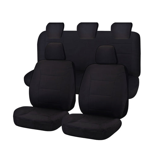 Seat Covers for MAZDA BT-50 B22P/Q-B32P/Q UP SERIES 10/2011 ? 08/2015 DUAL CAB FR BLACK ALL TERRAIN - Outbackers