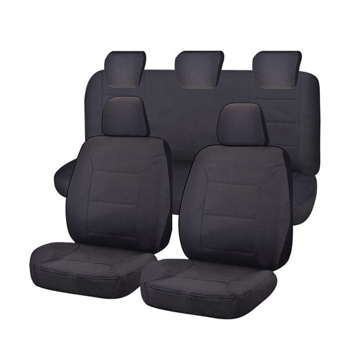 Seat Covers for MAZDA BT-50 B22P/Q-B32P/Q UP SERIES 10/2011 ? 08/2015 DUAL CAB FR CHARCOAL ALL TERRAIN - Outbackers