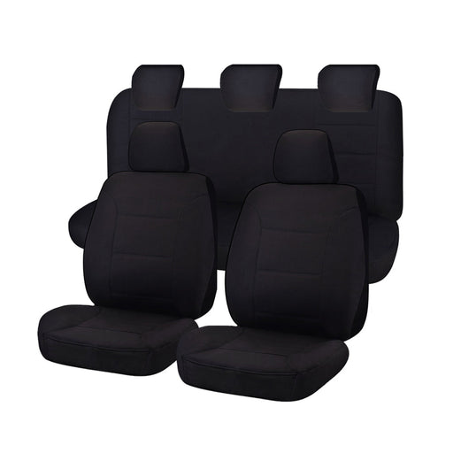 Seat Covers for MAZDA BT-50 FR UR 09/2015 - ON DUAL CAB FR BLACK ALL TERRAIN - Outbackers