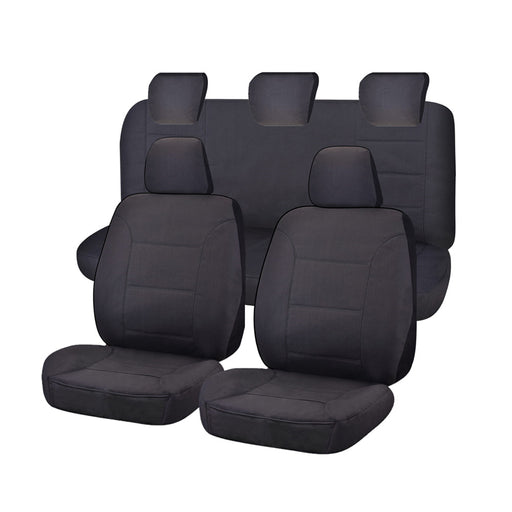 Seat Covers for MAZDA BT-50 FR UR 09/2015 - ON DUAL CAB FR CHARCOAL ALL TERRAIN - Outbackers