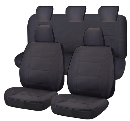 Seat Covers for MAZDA BT-50 FR UR 09/2015 - 06/2020 DUAL CAB FR CHARCOAL CHALLENGER - Outbackers