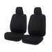 Seat Covers for NISSAN NAVARA D23 SERIES 1-3 NP300 03/2015 - ON SINGLE / DUAL CAB FRONT 2X BUCKETS BLACK CHALLENGER - Outbackers