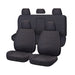 Seat Covers for MITSUBISHI TRITON FR ML-MN SERIES 06/2006 ? 2015 DUAL CAB UTILITY FR CHARCOAL CHALLENGER - Outbackers