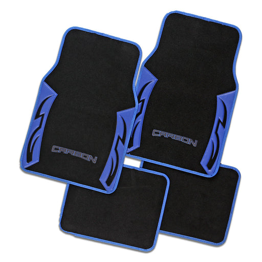 CMT Carpet Mat Set. Set of 4. CARBON Blue - Outbackers