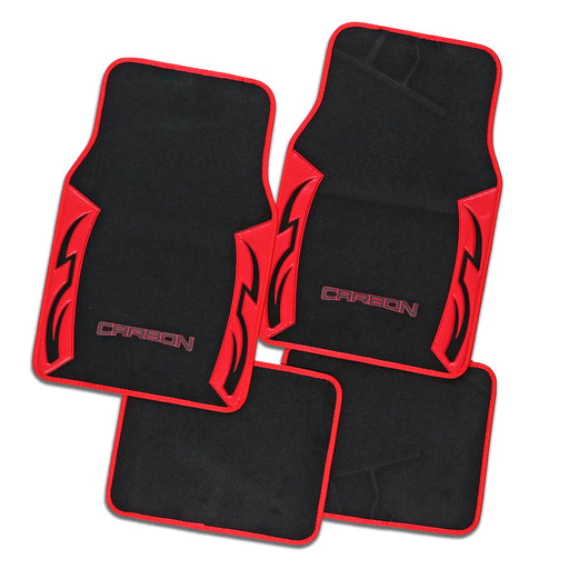 CMT Carpet Mat Set. Set of 4. CARBON Red - Outbackers