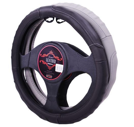 Kenco Lace-Up Steering Wheel Cover - Black - Outbackers