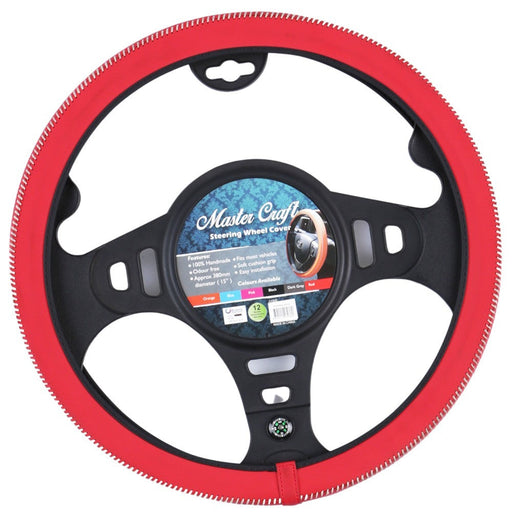 Mastercraft Steering Wheel Cover - Red - Outbackers