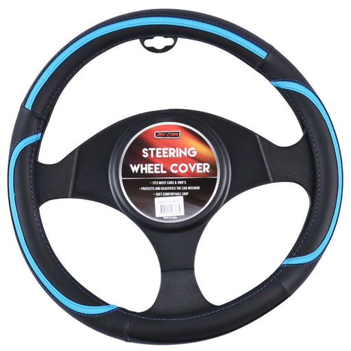 Phoenix Steering Wheel Cover - Blue - Outbackers