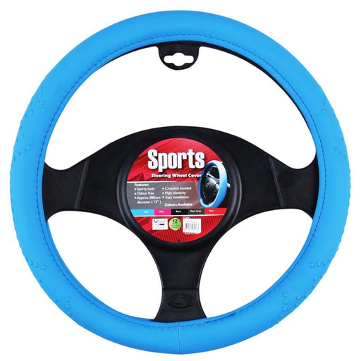 Sports Steering Wheel Cover - Blue - Outbackers