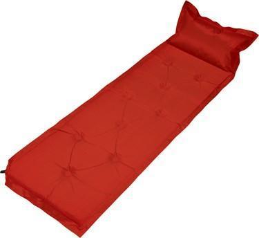 Trailblazer 9-Points Self-Inflatable Polyester Air Mattress With Pillow - RED - Outbackers