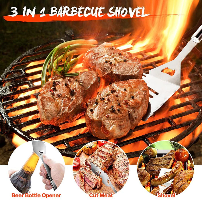 Stainless Steel BBQ Tools Grill Accessories - Outbackers