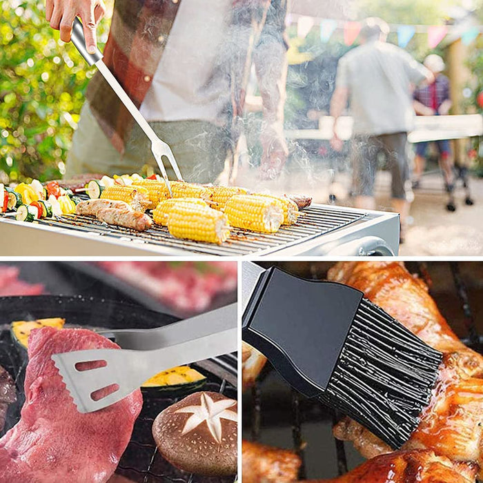 Stainless Steel BBQ Tools Grill Accessories - Outbackers