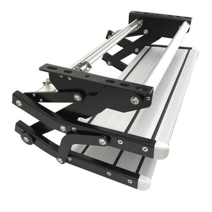 Aluminium Double Caravan Step Pull Out Folding Steps For Road RV Camper Trailer - Outbackers