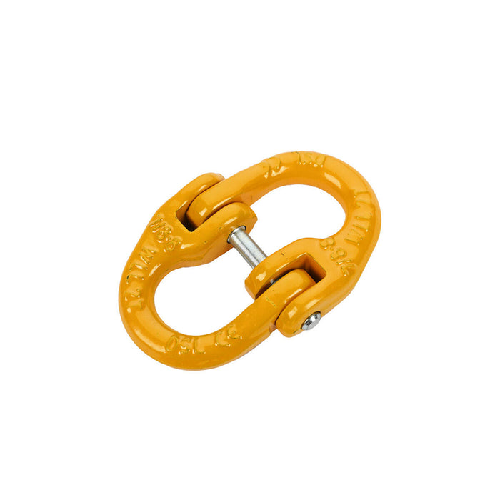 2X 8mm Eye Sling Hook + Hammer Lock Safety Chain Caravan Trailer Connecting Extend - Outbackers