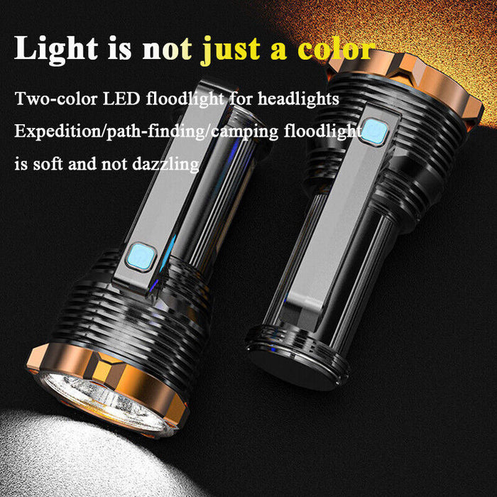 Most Powerful 1200000lm LED Flashlight Super Bright Torch Lamp USB Rechargeable - Outbackers